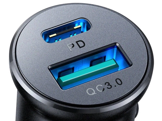 Rychlé nabíjení PD a QC 3.0 až 30 W