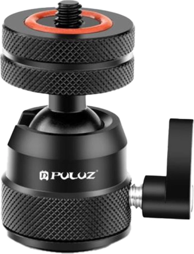 Multifunkční kulová hlava pro stativy Puluz, černá