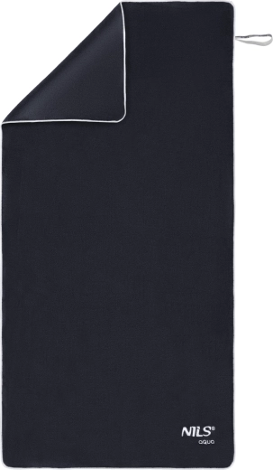 Froté mikrovláknový ručník NILS Aqua NAR14 černý 160 × 80 cm