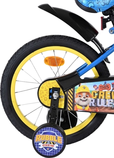 Stabilní start díky bočním kolečkům