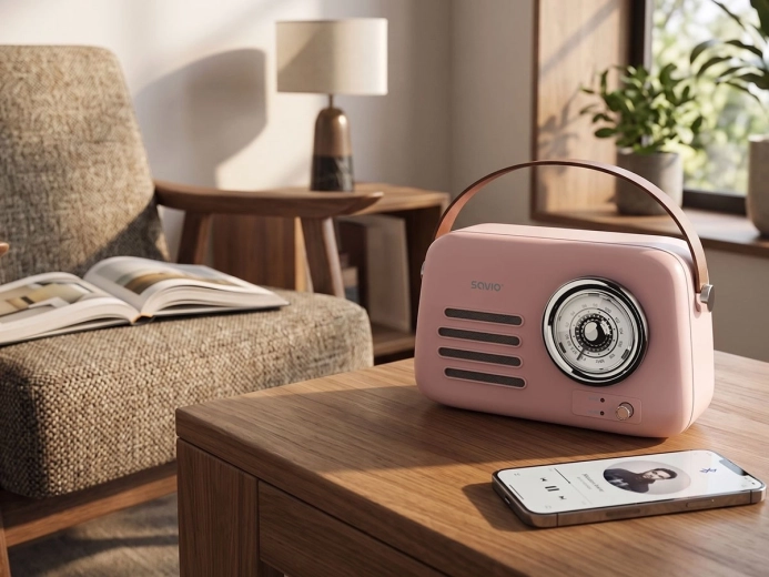 FM rádio s jednoduchým analogovým laděním