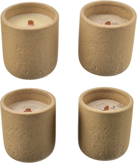 Keramická vonná svíčka 225 g (4 varianty)