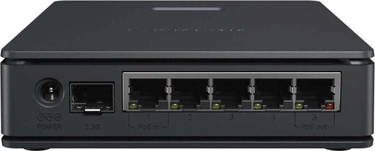Router MIKROTIK hAP ax S Wi‑Fi 6 se SFP 2,5G a 5× gigabit