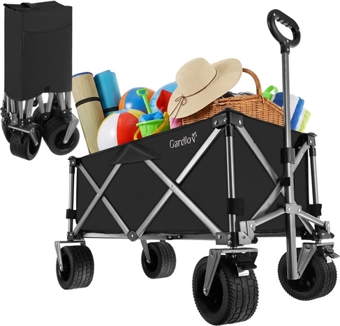 Skládací konstrukce a teleskopická rukojeť