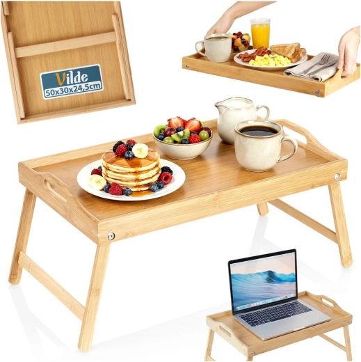 2v1: stolek i servírovací tác