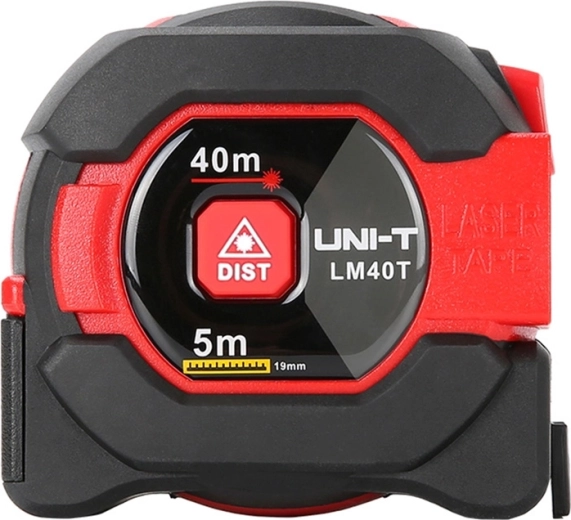 Uni-T LM40T laserový dálkoměr s integrovaným svinovacím metrem 5 m