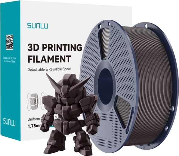 Sunlu PLA+ 2.0 filament pražený kaštan