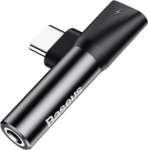 Audio adaptér USB‑C na 3,5mm jack BASEUS (černý)