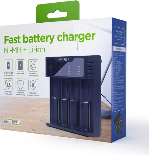 Široká podpora Ni‑MH i Li‑ion