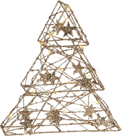 Teplé světlo 14 LED pro útulnou atmosféru