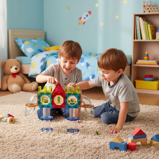 Kreativní zábava pro malé stavitele