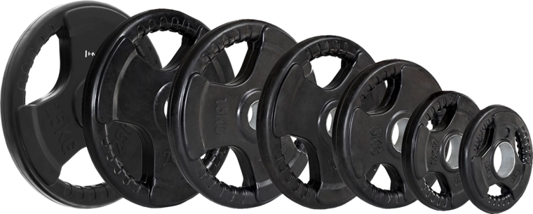 Pogumovaný povrch pro tichý a šetrný trénink