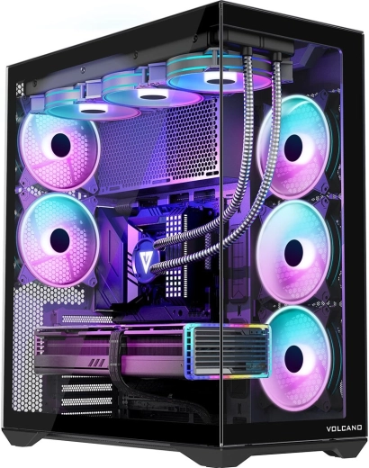 Prostor pro E‑ATX a vodní chlazení až 420 mm
