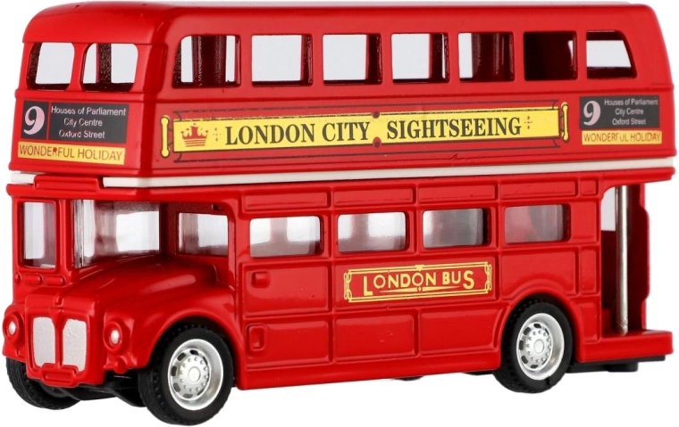 Typický londýnský doubledecker