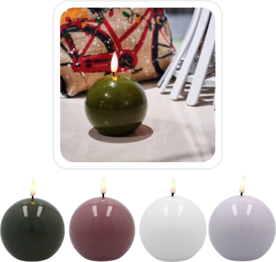 Realistický plamen bez starostí