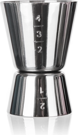 Barová odměrka z nerezu 20/40 ml AKCENT