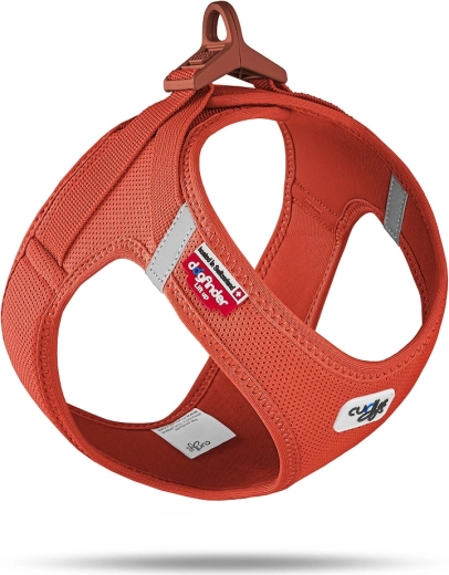 Curli air-mesh postroj se sponou Sun Orange 2XS (2–4 kg)