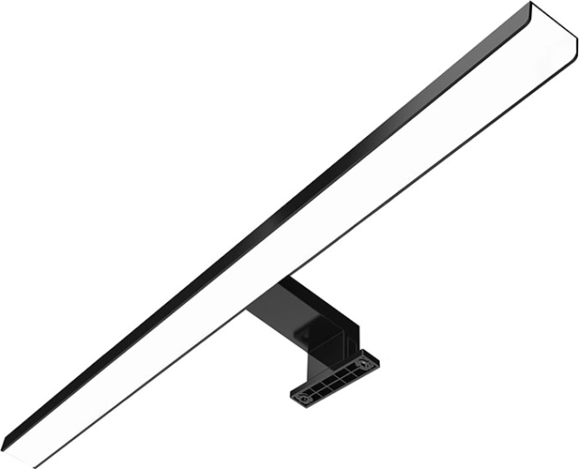 Solight LED koupelnové osvětlení nad zrcadlo 3v1 60 cm, 12 W, 4000 K, černé