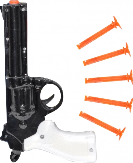 Pistole na šipky s přísavkami 21 cm – sada pro děti