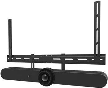 Police pro videobar Neomounts AV30-500BL pro TV 43–110", nosnost 10 kg