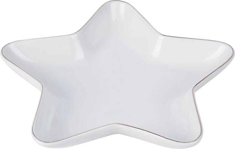 Stylový hvězdicový tvar pro sváteční stolování