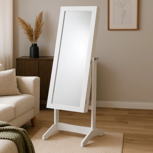 Plnohodnotné zrcadlo s nastavitelným úhlem