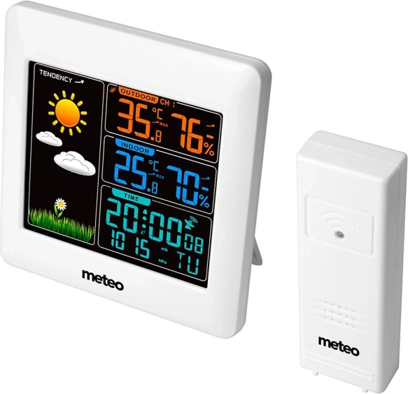 Meteorologická stanice s DCF a displejem počasí