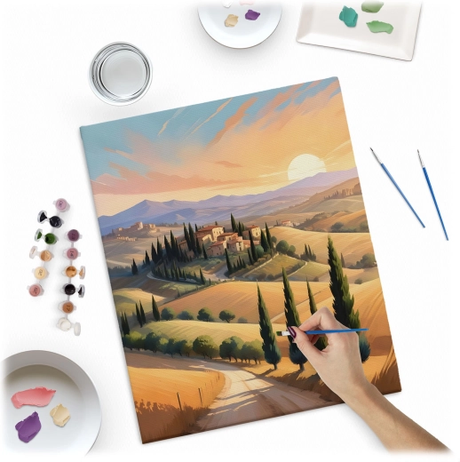 Až 30 krycích akrylových barev pro zářivý výsledek