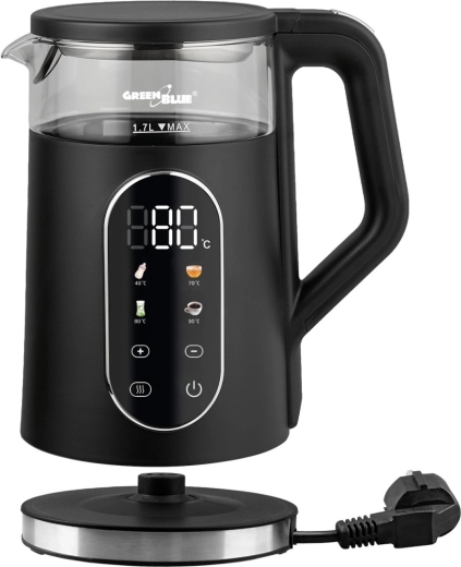 Rychlý ohřev 2200 W a velký objem 1,7 l