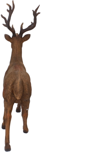 Vánoční figurka jelen stojící - 1 kus