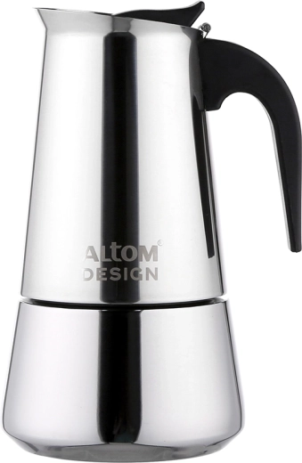 Altom Design ocelová moka konvička 450 ml (na 9 šálků)