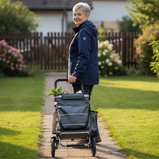 Pohodlné manévrování díky velkým kolům