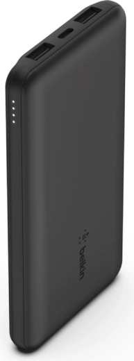 Powerbank 10 000mAh s USB A a C 15W černý