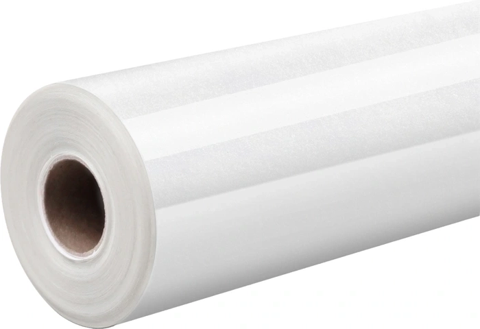 HTVRONT třpytivá termotransferová fólie 30,5 × 90 cm bílá