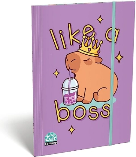 Spisové desky A5 LizzyCard capybara