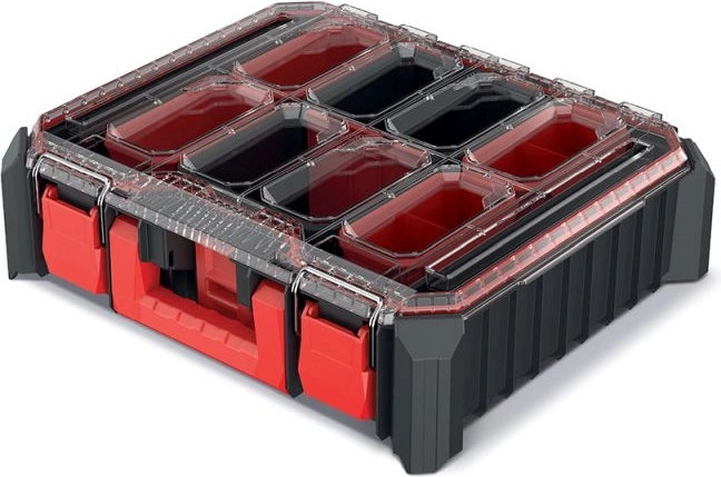 Organizér CMX s vyjímatelnými boxy 44,5 × 36,8 × 12,6 cm, černý