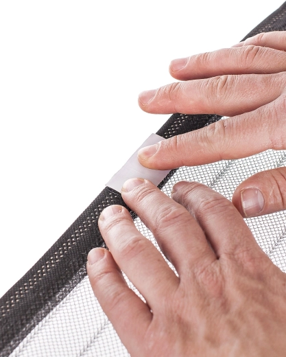 Rychlá montáž na suchý zip bez nářadí