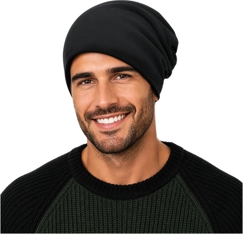 Unisex střih a minimalistický černý design