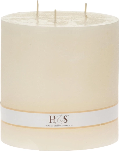 Rovnoměrné hoření díky více knotům