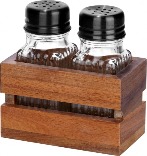 Stylový stojánek z akáciového dřeva