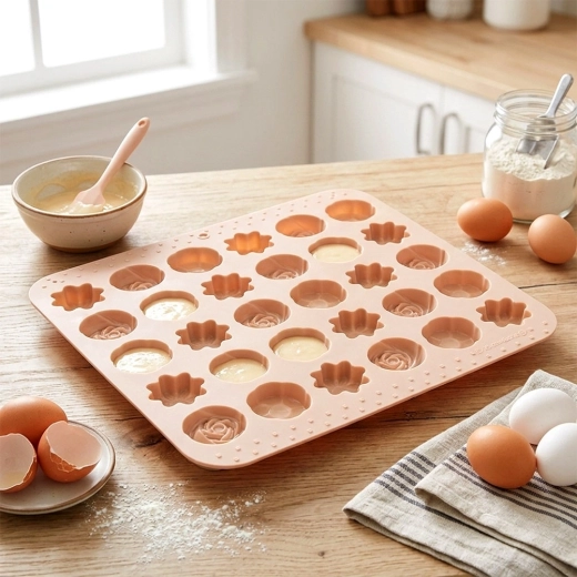 Nepřilnavý, flexibilní silikon