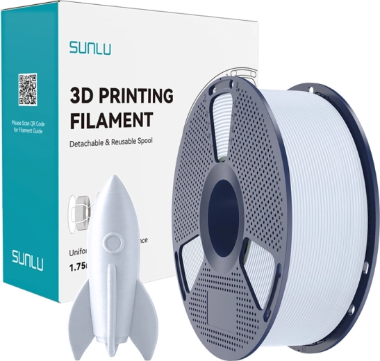 Sunlu PLA vysokorychlostní filament – bílý
