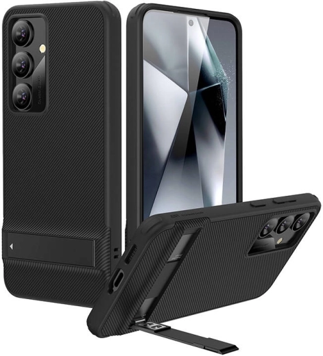 ESR Boost kryt s opěrkou pro Samsung Galaxy S24+ černý