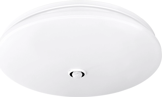 Solight LED stropní svítidlo Plain s PIR senzorem 18 W, 1260 lm, 3000 K, 33 cm