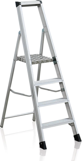 Hliníkové jednostranné schůdky 4 stupně 850 mm ELKOP
