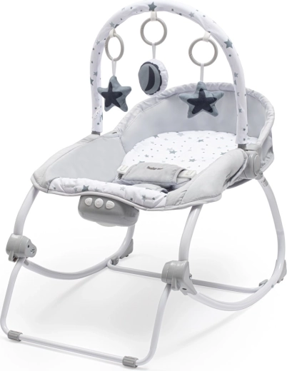 Uklidňující vibrace, melodie a světýlka