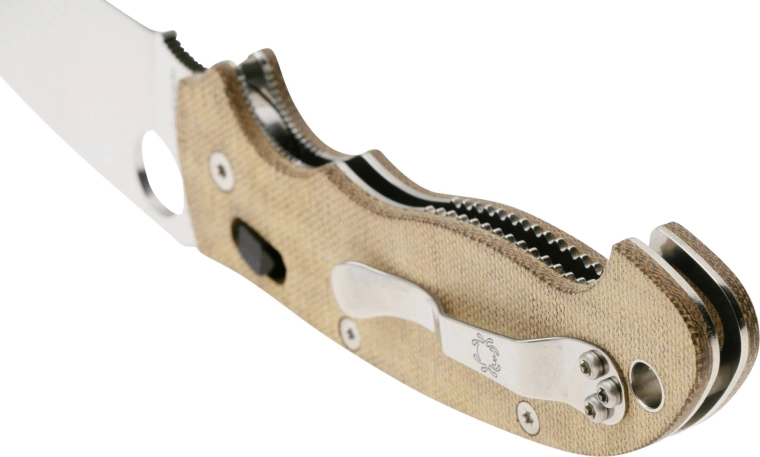 Prémiová Canvas Micarta a reverzibilní klip