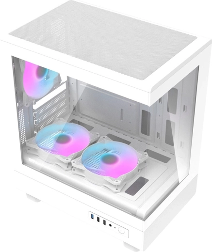 Kompaktní tělo, velký prostor pro komponenty