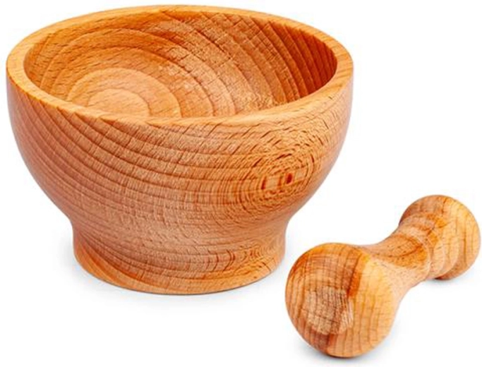 Dřevěný hmoždíř TORO 10,5 cm