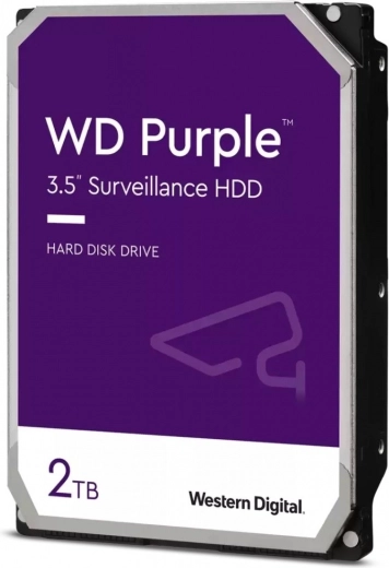 Pevný disk WD Purple 2TB pro sledování